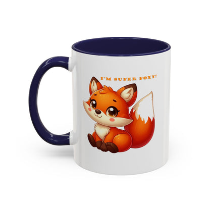 Super Foxy - Accent Coffee Mug (11, 15oz)