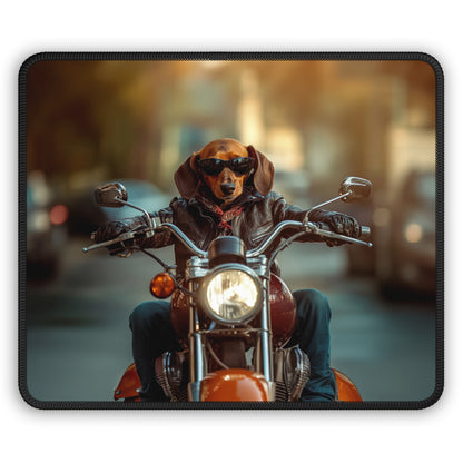 Bad boy Weiner dog - Gaming Mouse Pad