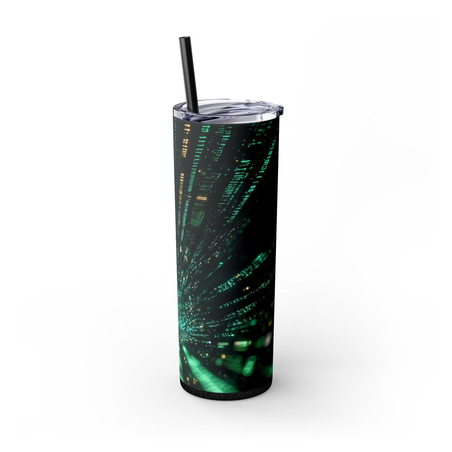 The Matrix - Skinny Tumbler with Straw, 20oz