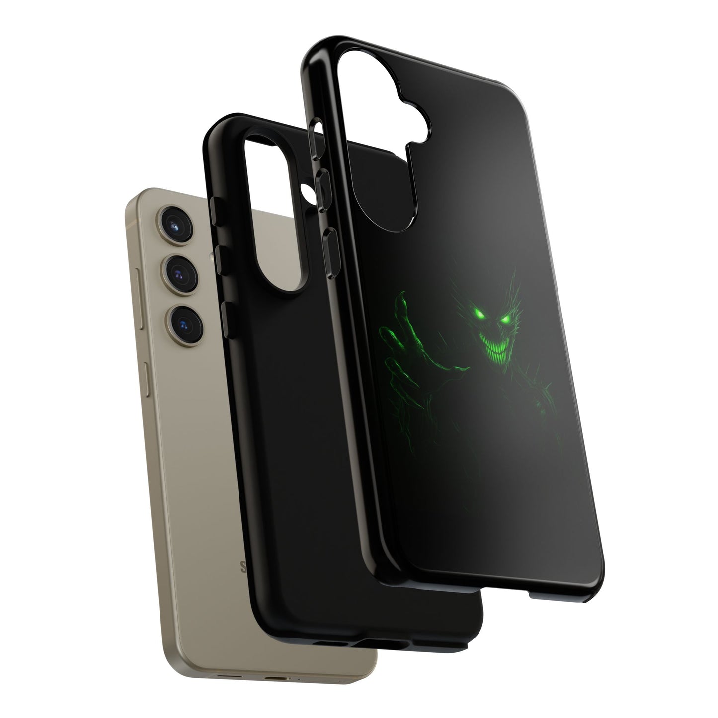 Phone Case - Spooky Green Glow Devil
