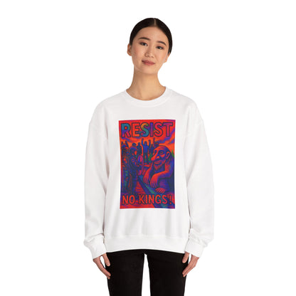 Resist No Kings Seattle Troll Unisex Sweatshirt - Bold Statement Apparel, Cozy