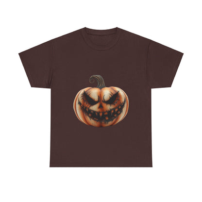 Jack-o-Lantern Halloween toned scary - Unisex Heavy Cotton Tee