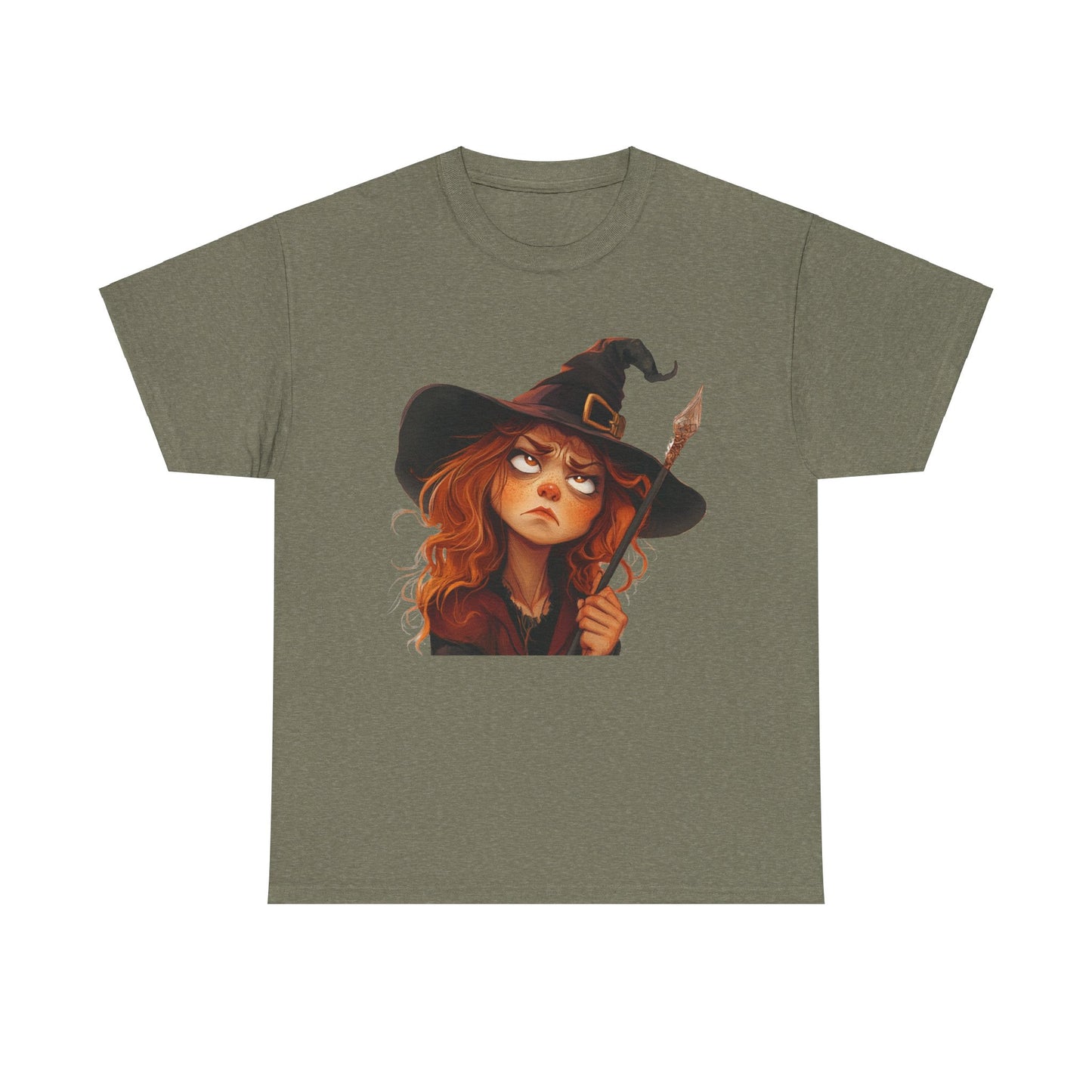 Get over Witch - Unisex Heavy Cotton Tee