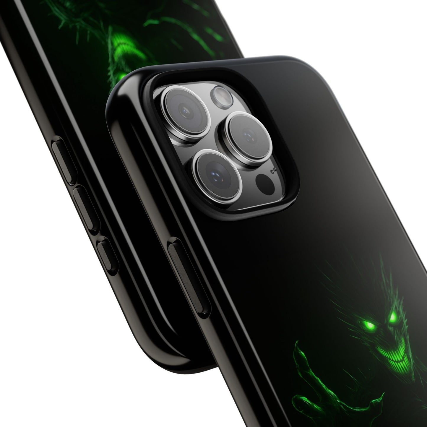 Phone Case - Spooky Green Glow Devil
