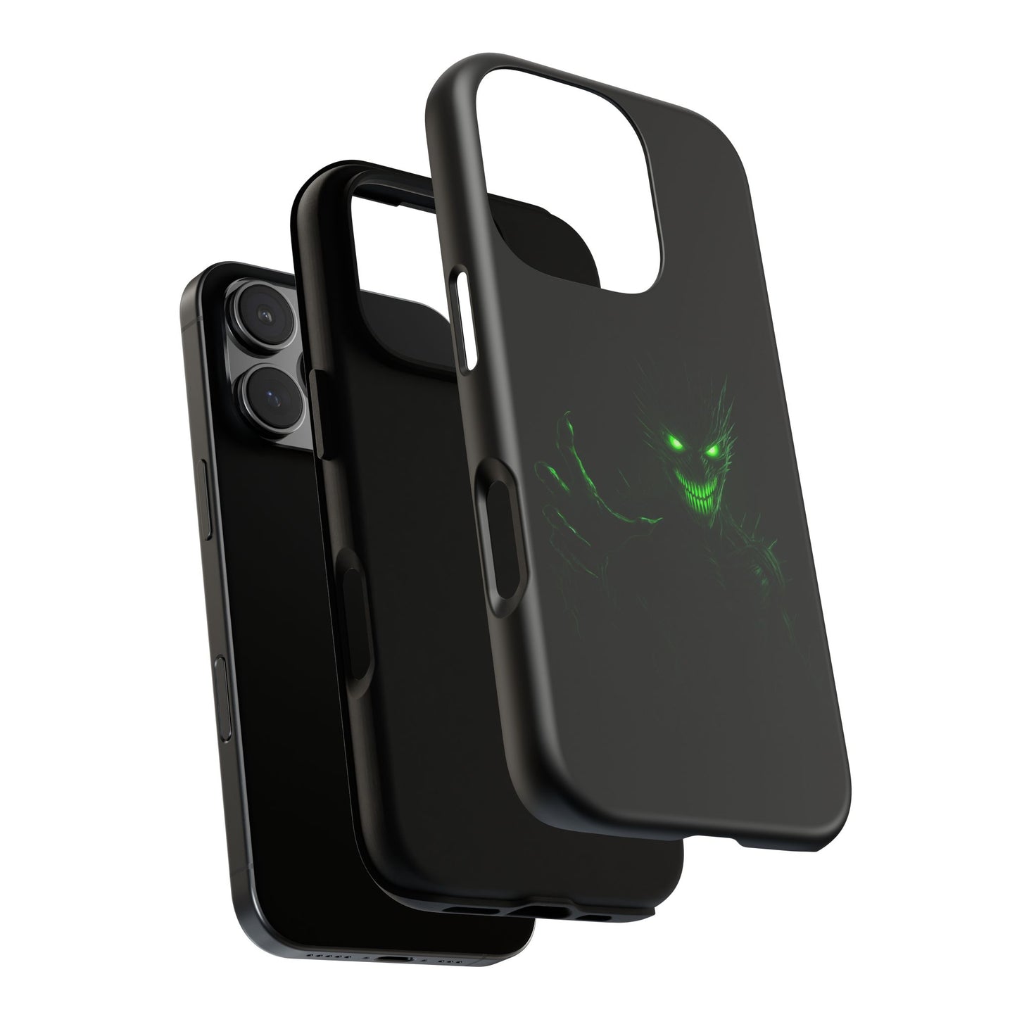 Phone Case - Spooky Green Glow Devil