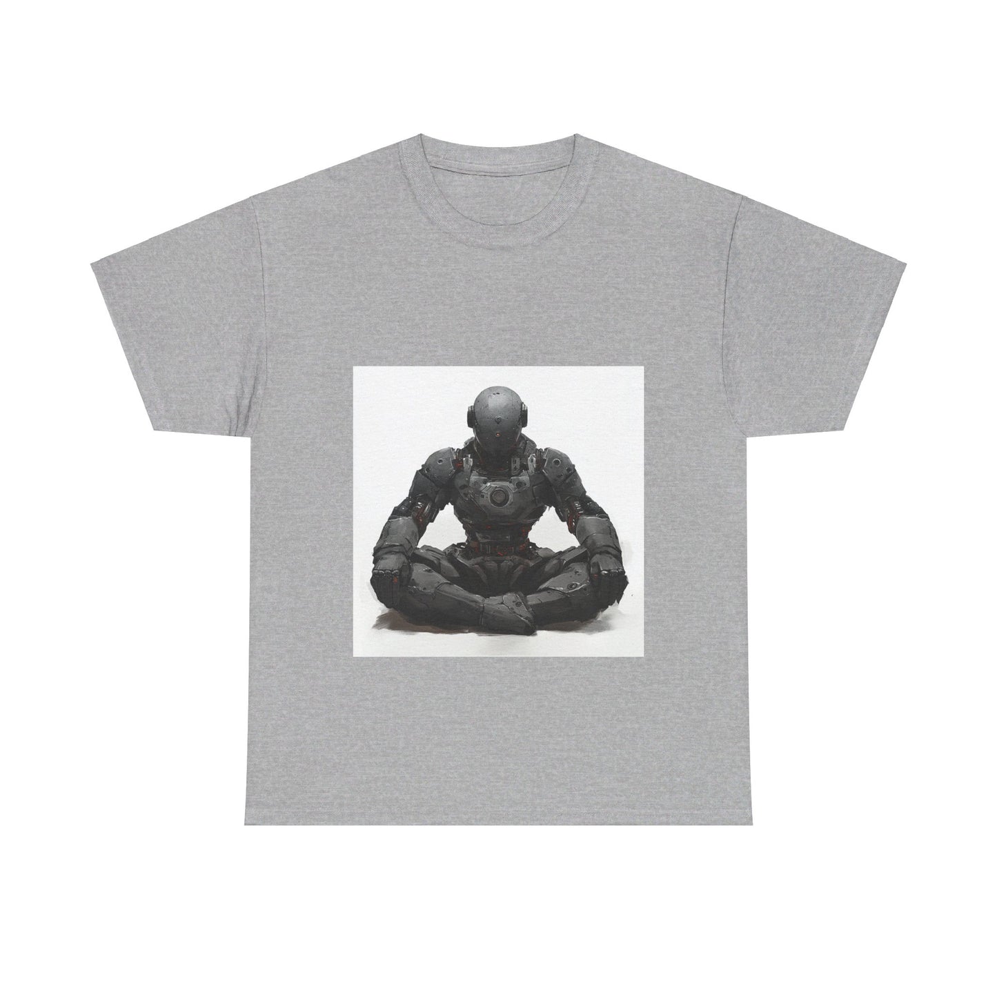 Meditation Bot - Unisex Heavy Cotton Tee