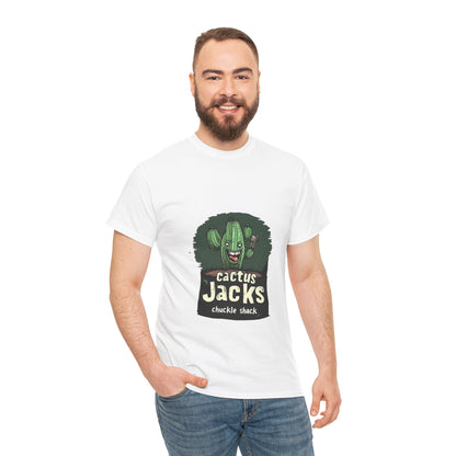 Cactus Jacks Chuckle Shack - Unisex Heavy Cotton Tee