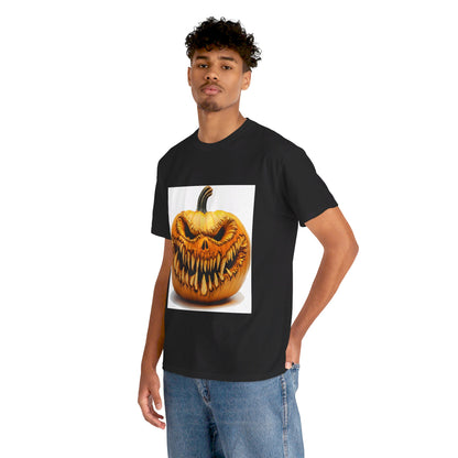 Jack-o-Lantern Halloween - Unisex Heavy Cotton Tee