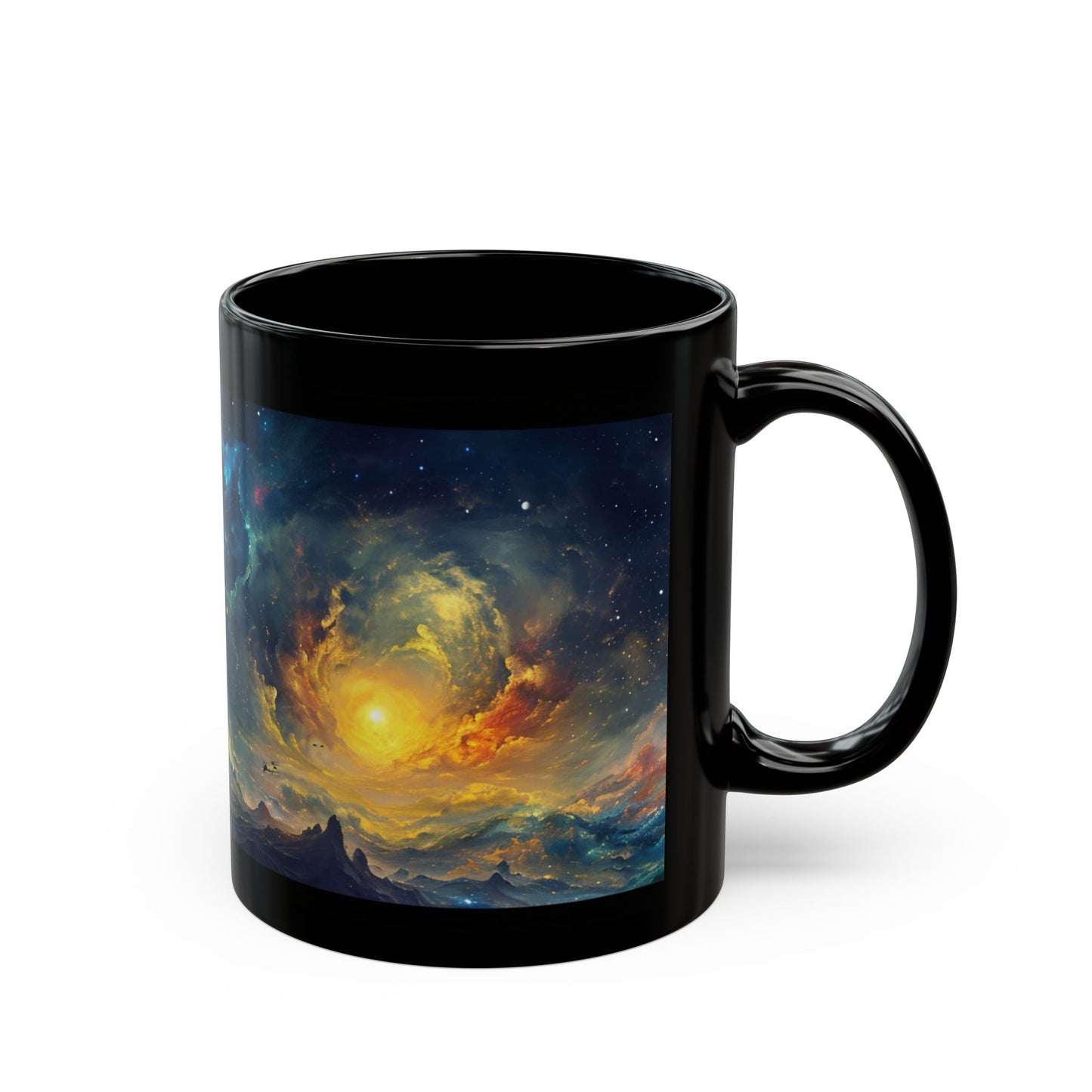 Star gazer - Black Mug (11oz, 15oz)