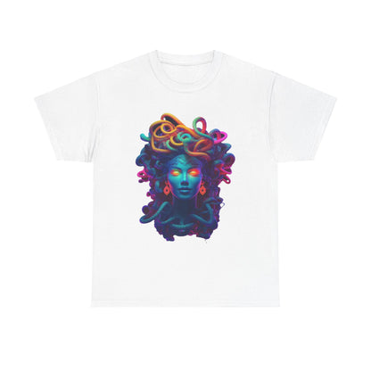 Neon Medusa - Unisex Heavy Cotton Tee