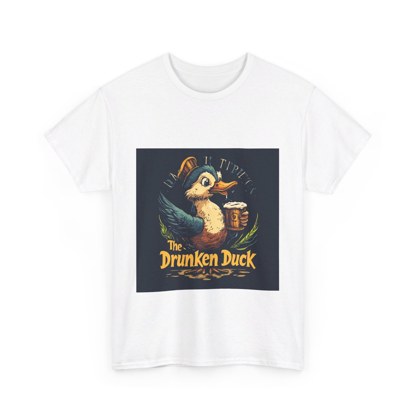 The Drunken Duck Pub - Unisex Heavy Cotton Tee