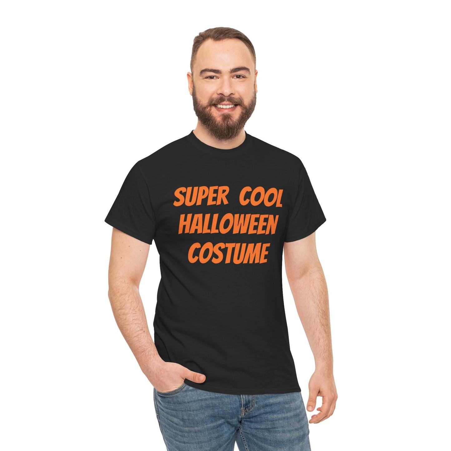 Super cool Halloween costume - Unisex Heavy Cotton Tee