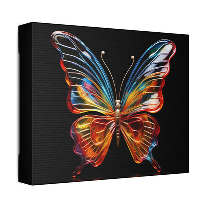 Glass Butterfly - Classic Stretched Canvas