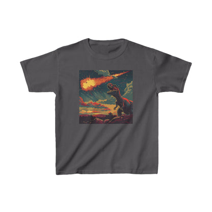 Dino Asteroid - Kids Heavy Cotton™ Tee