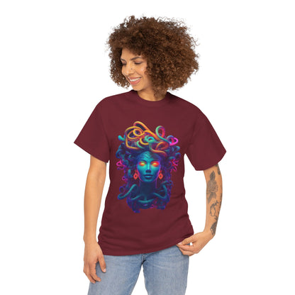 Neon Medusa - Unisex Heavy Cotton Tee