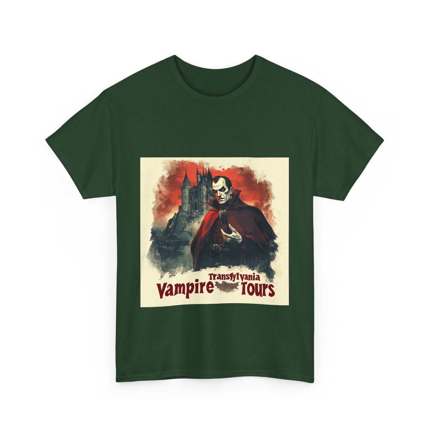 Transylvania Vampire Tours - Unisex Heavy Cotton Tee