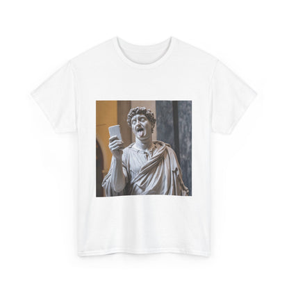 Romans on cell phones - Unisex Heavy Cotton Tee