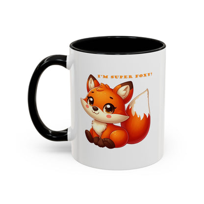 Super Foxy - Accent Coffee Mug (11, 15oz)