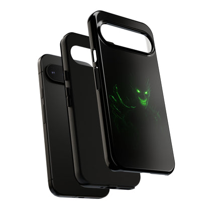 Phone Case - Spooky Green Glow Devil
