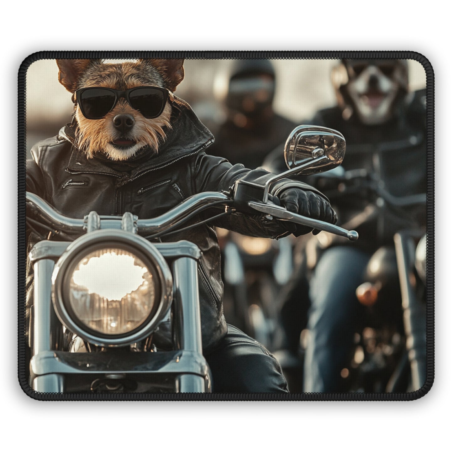 Bad boy dog - Gaming Mouse Pad