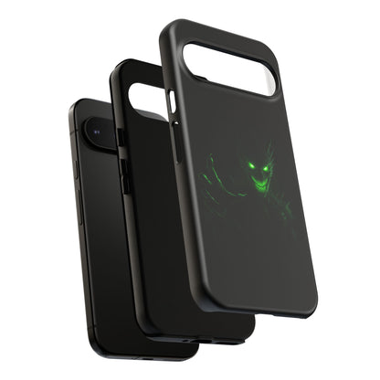 Phone Case - Spooky Green Glow Devil