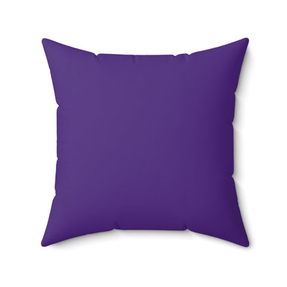 Puzzled Beauty - Spun Polyester Square Pillow