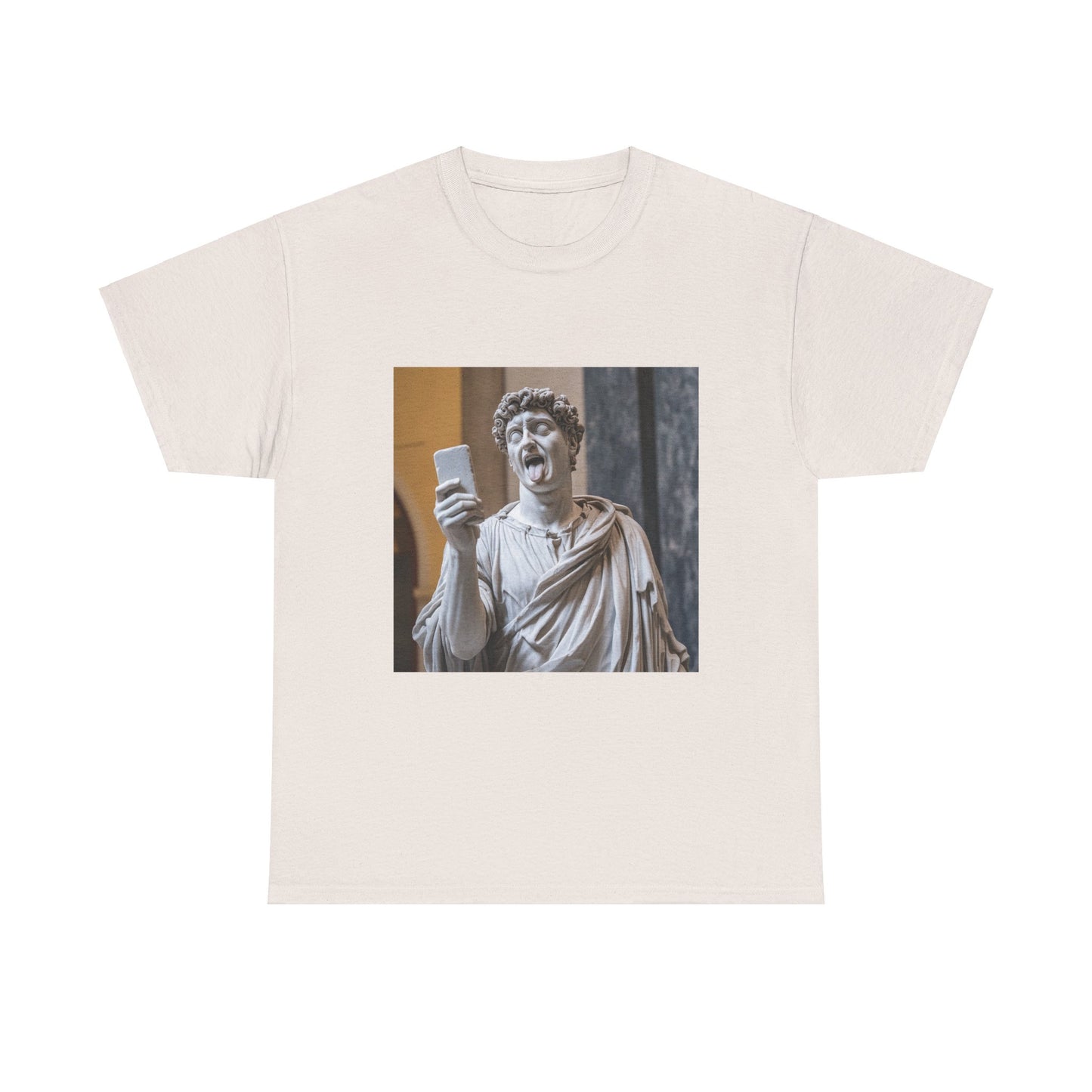 Romans on cell phones - Unisex Heavy Cotton Tee