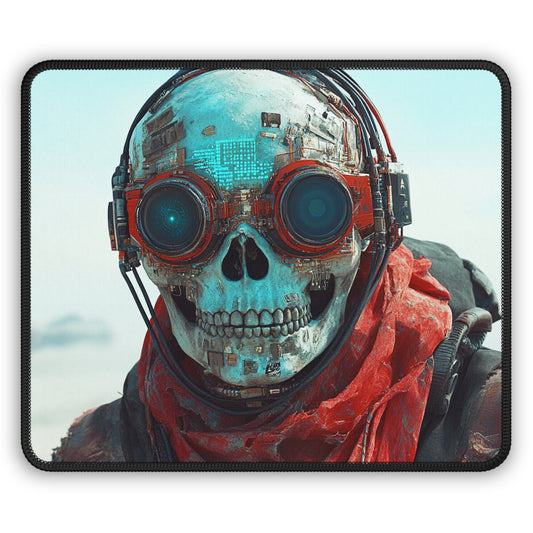 Skeleton cyborg - Gaming Mouse Pad