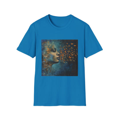 Butterfliy girl - Unisex Softstyle T-Shirt