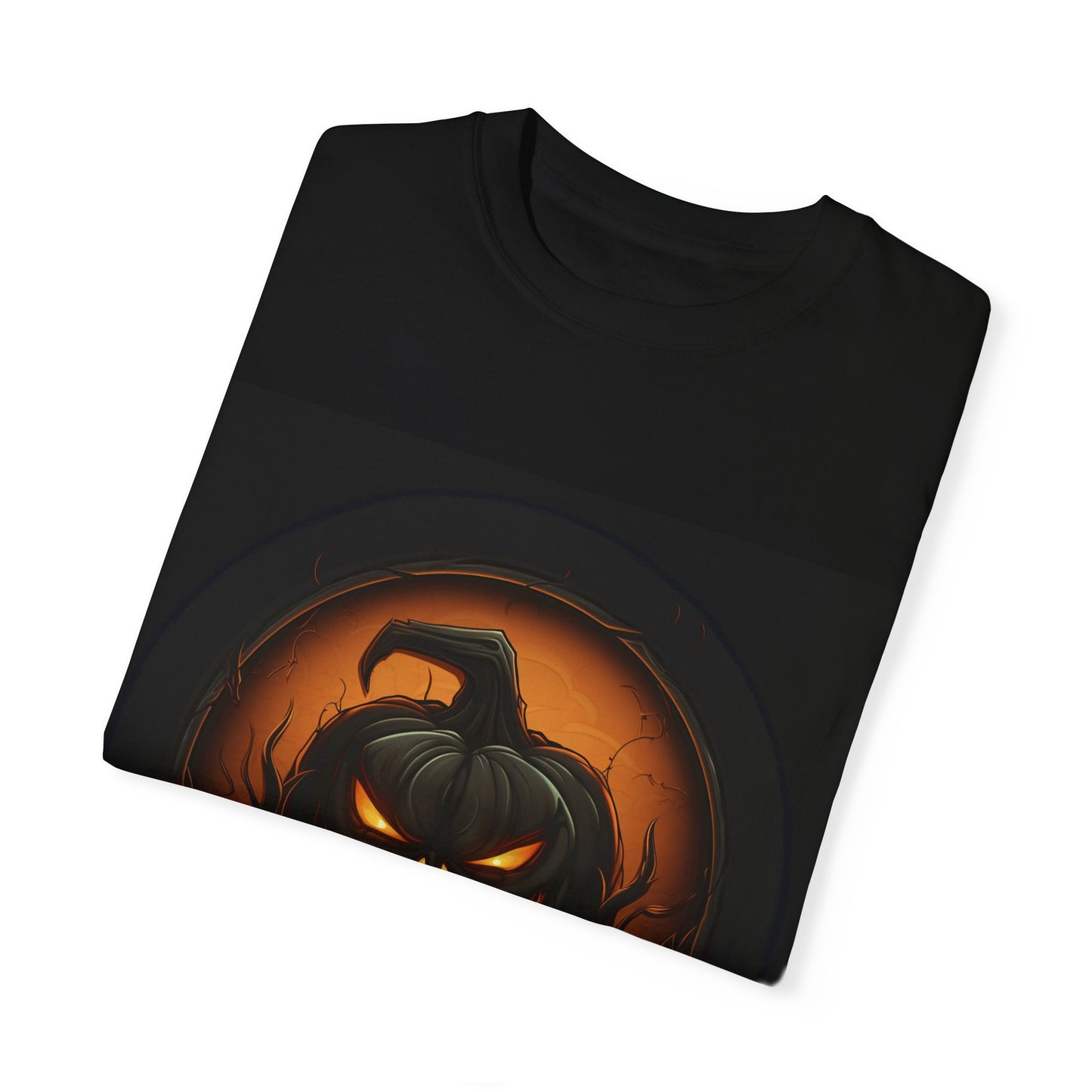 Evil Pumpkin - Unisex Garment-Dyed T-shirt