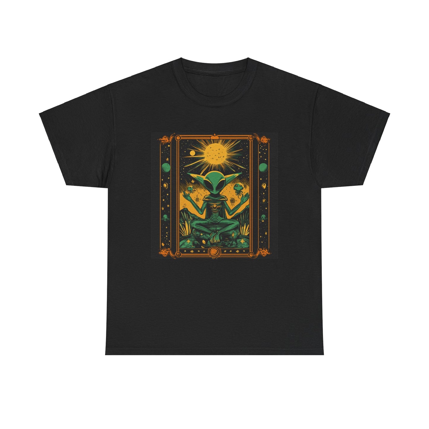 Alien Tarot - Unisex Heavy Cotton Tee