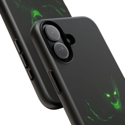 Phone Case - Spooky Green Glow Devil