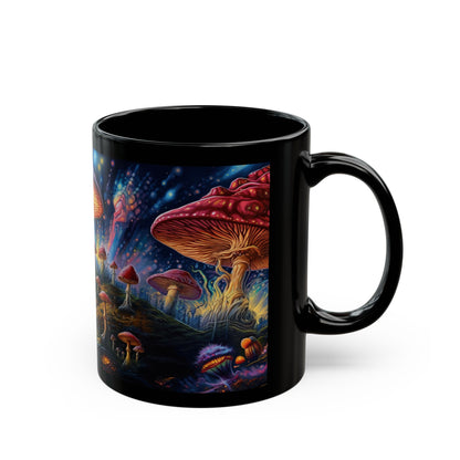 Mushroom Dream - Black Mug (11oz, 15oz)