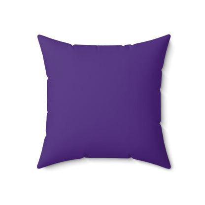 Puzzled Beauty - Spun Polyester Square Pillow