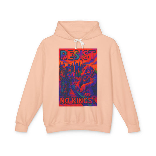 Seattle Troll Lightweight Hoodie - Resist No Kings Design
