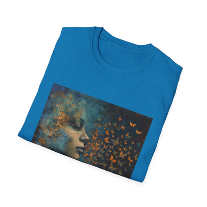 Butterfliy girl - Unisex Softstyle T-Shirt