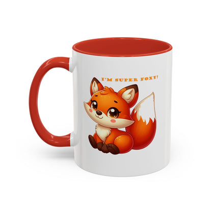 Super Foxy - Accent Coffee Mug (11, 15oz)