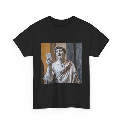 Romans on cell phones - Unisex Heavy Cotton Tee