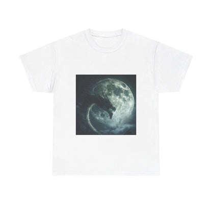 Moon Dragon - Unisex Heavy Cotton Tee