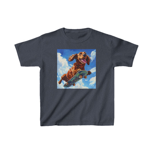 Copy of Skater Pup - Kids Heavy Cotton™ Tee