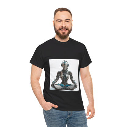 Meditation Bot - Unisex Heavy Cotton Tee