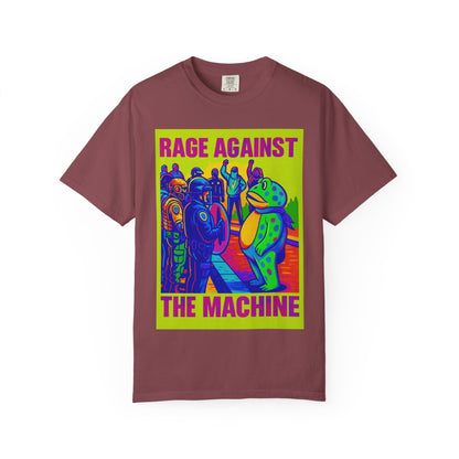 Funny Frog Rage! Unisex T-shirt - Portland Oregon Ice Agents Rage Against The Machine
