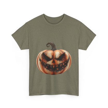 Jack-o-Lantern Halloween toned scary - Unisex Heavy Cotton Tee