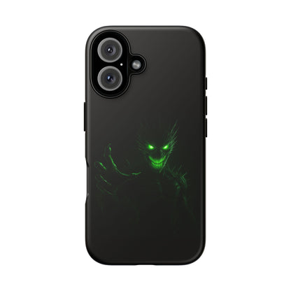 Phone Case - Spooky Green Glow Devil