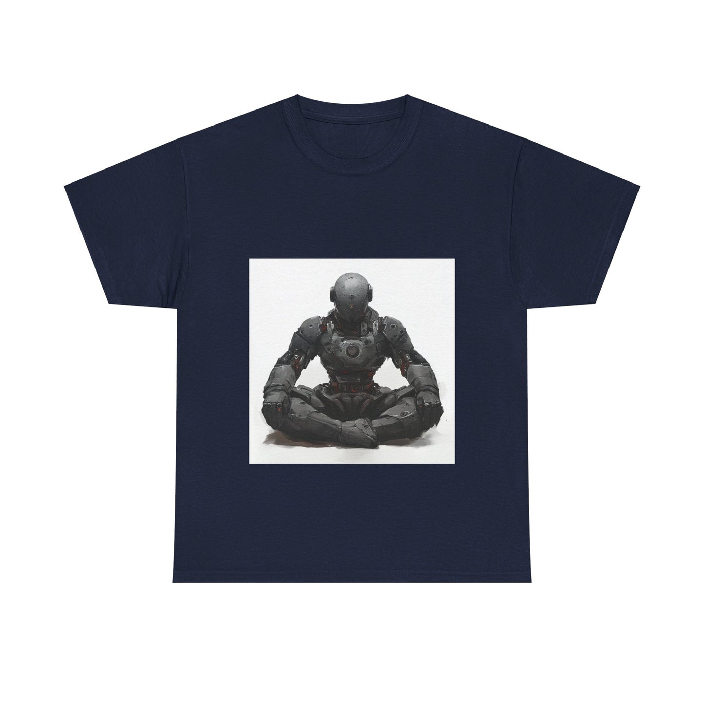 Meditation Bot - Unisex Heavy Cotton Tee