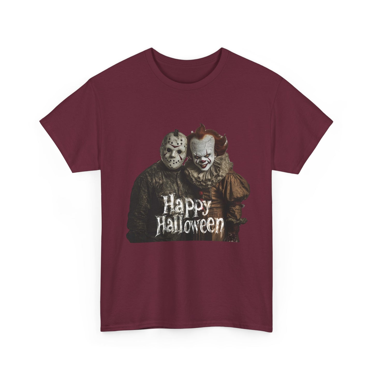 Horror Happy Halloween - Unisex Heavy Cotton Tee