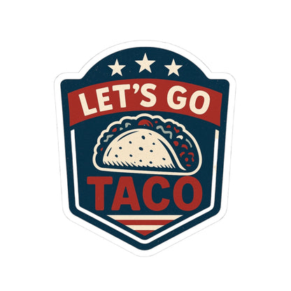 Funny Taco Kiss-Cut Stickers