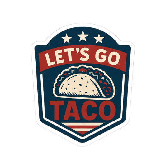 Funny Taco Kiss-Cut Stickers