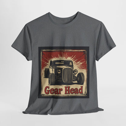 Gear Head - Unisex Heavy Cotton Tee