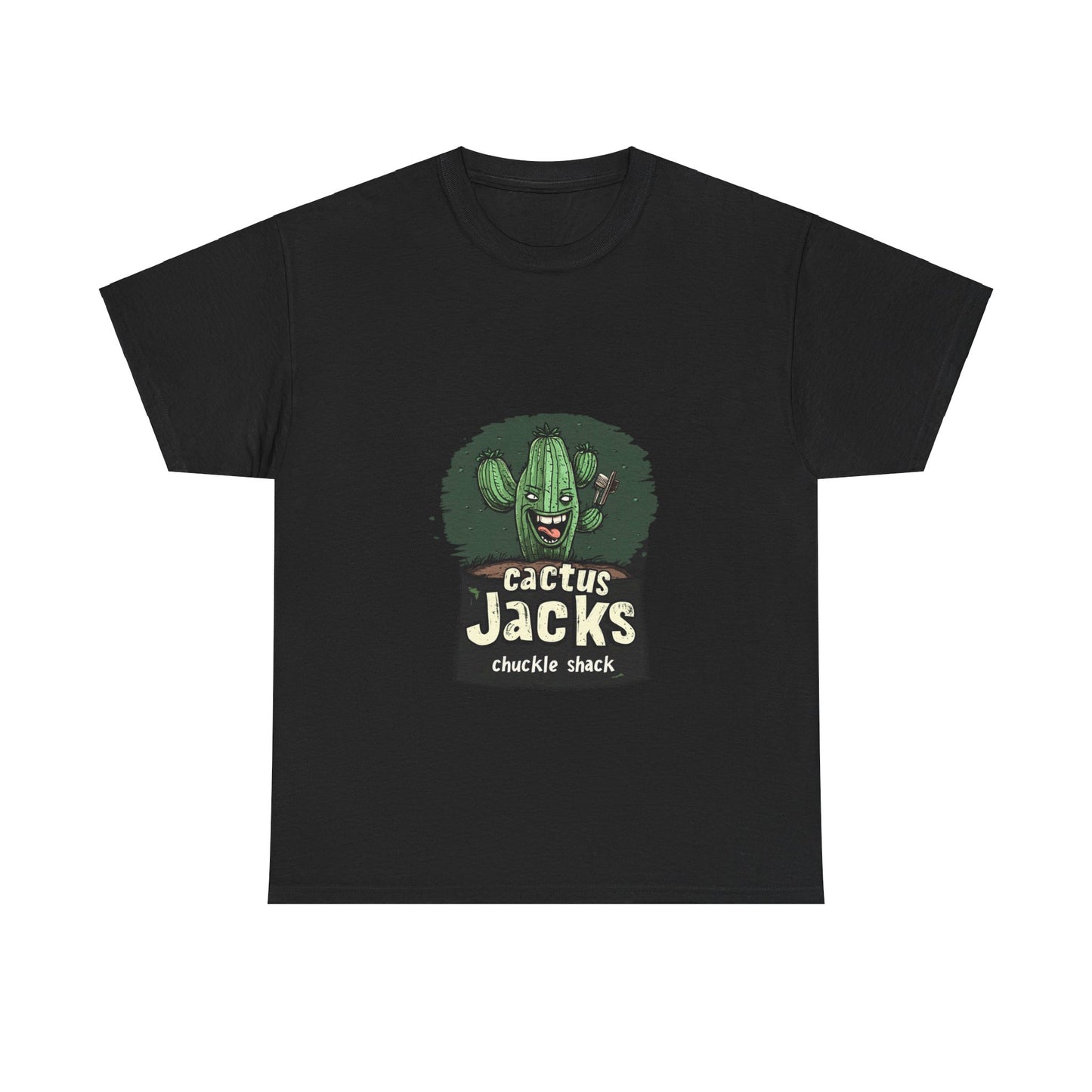 Cactus Jacks Chuckle Shack - Unisex Heavy Cotton Tee